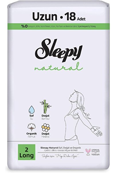 Yıldızan Nzr Beautestore Natural Ultra Sensitive Hygienic Pad Long 18 Pieces ...