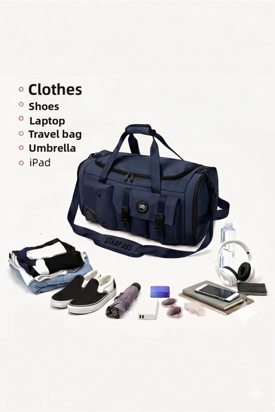 7K Multifunctional Sports and Travel Backpack - Large Capacity with Independe...