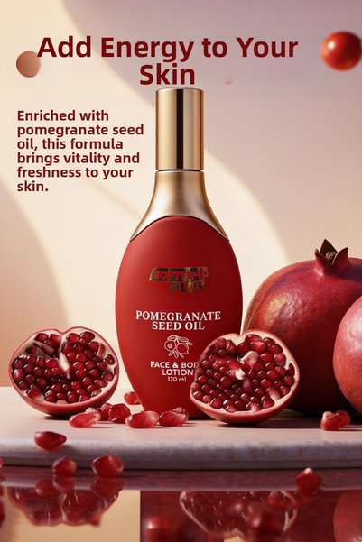 Softto Plus Pomegranate Seed Oil Body Lotion 120 ml Intensive Moisturizing and Nourishing Care