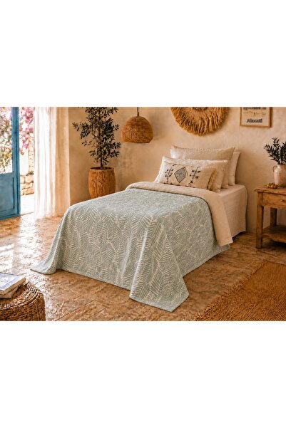 Sabia Daily 100% Cotton Muslin Pique 4 Layer Single Pique 170X220 cm