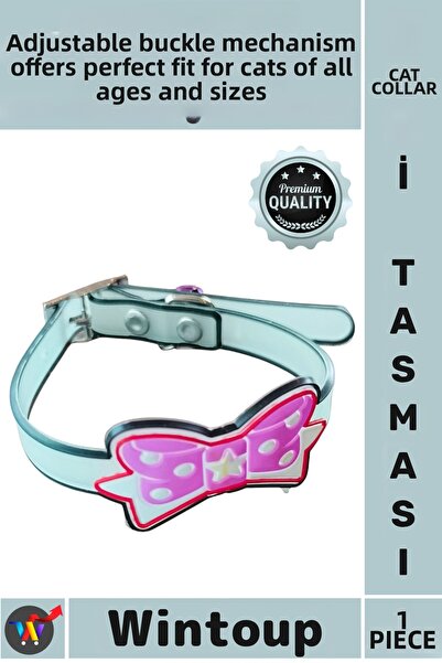 Wintoup # Collar Adjustable Soft Durable Stylish Comfortable Pet Silicone Cat...