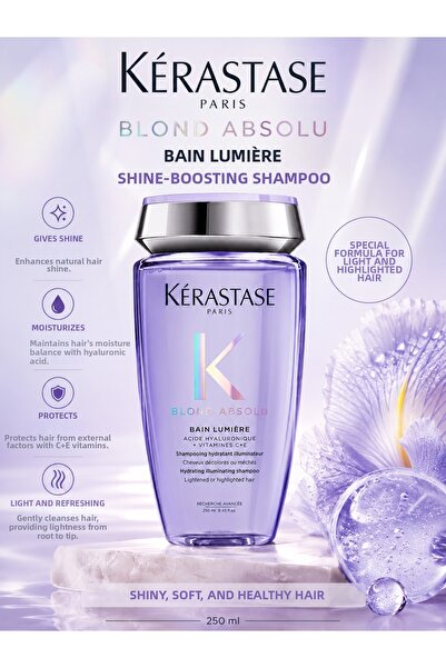 Kerastase Blond Absolu Bain Lumiere 250 ml - Shampoo That Provides Shine and ...