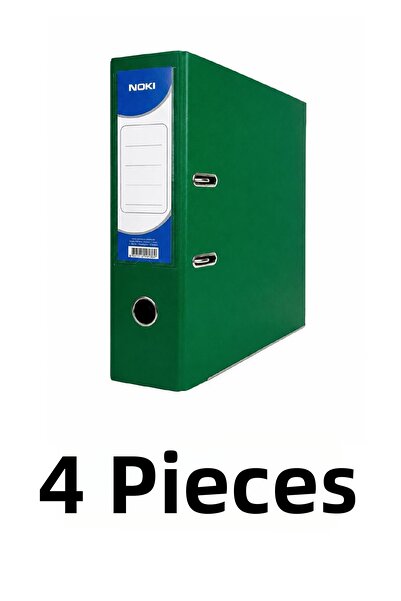 Noki 4 Pieces A4 Wide Plastic Folders