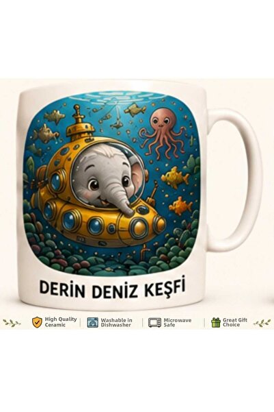 Rana İkra Art Elephant Deep Sea Exploration Trophy
