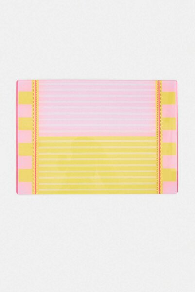 TRENDYOLMİLLA HOME Funtastic Patterned Glass Cutting Board 35X25 cm Tphss26Kt...
