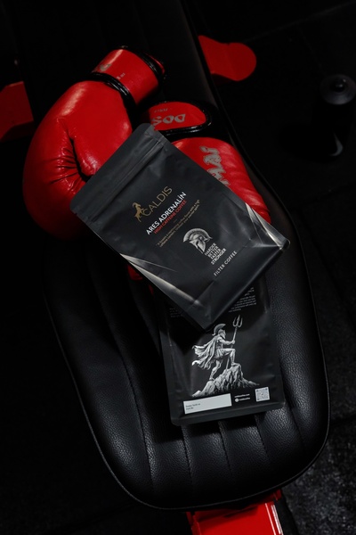 Caldis ®   Ares Adrenalin ™   250 Gr 4-Pack High Caffeine (3 X Caffeine) Pre-Workout Athlete's Coffee