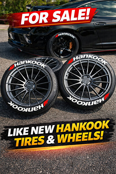 ASTUNİNG Hankook otomobil motosiklet Arma Sticker & Fosfor Şerit 8 adet