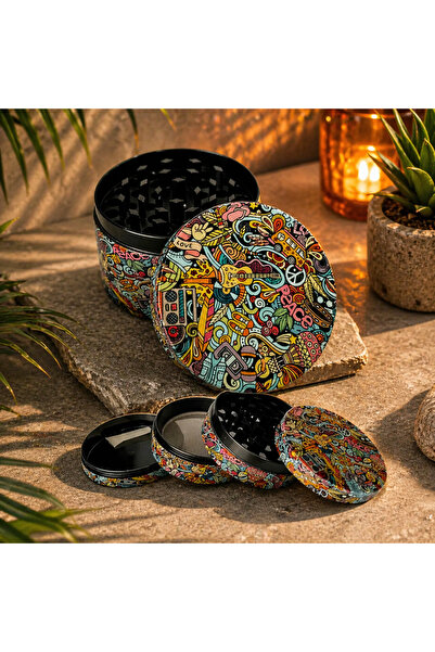 Types Love renkli baharat öğütücü 63mm