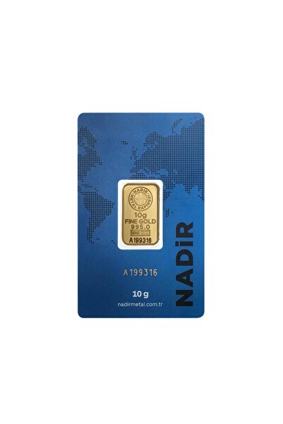 NADİR 10 gr 24 Ayar 995 Milyem NadirGold Gram Altın