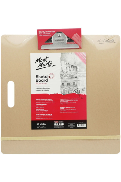 Mont Marte Clip-On Sketch Board Medium