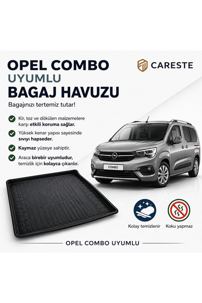 CarEste COMBO BAGAJ HAVUZU MÜKEMMEL UYUM 2020-2021-2022-2023-2024-2025-2026