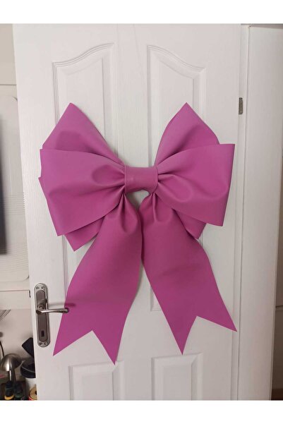 Rose bloome Dev eva fiyonk ve fuşya vitrin kapı süsü dekoratif 100cm