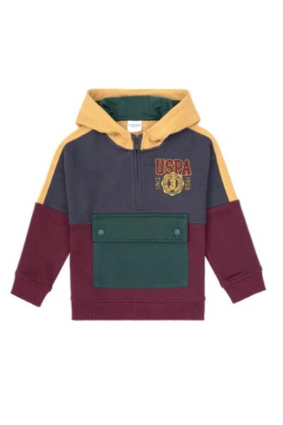 U.S. Polo Assn. سويت شيرت داليل للأولاد G083SZ082-000-2236215