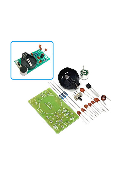 Devre Dünyası DC 3V Basit FM Verici Kit RF-02 Kendin Yap Hobi Devresi DIY Leh...