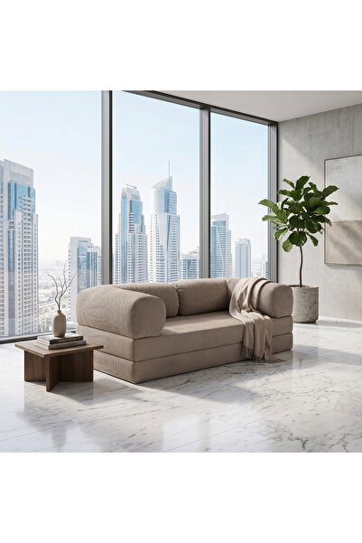 DECHOME Mininest 160×80 İKİ Kişilik Koltuk | Yatak Olabilen Tasarım | Çıkarıl...