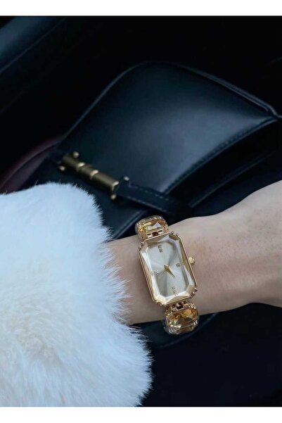 Evaa Jewelry Accessories Stone Model Series - Women's Bracelet Watch in Rose ...