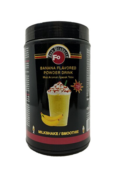 FO Muz Aromalı Milkshake/Smothies Tozu 1 Kg