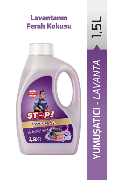 STOP Forte Çamaşır Yumuşatıcı 1.5 Litre Lavanta