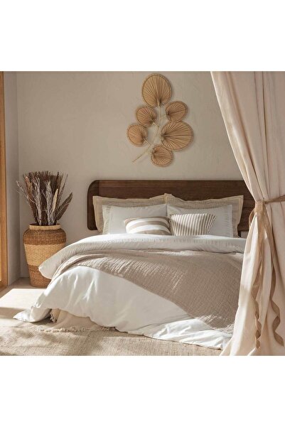 Chakra Perla Bambu Double Duvet Cover Set 200X220 cm Ecru