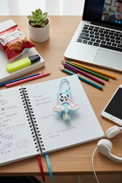 Miniso Gökkuşağı Panda Kolonya Jel – Askılı Şişe Pratik Hijyen Ve Ferahlık Sa...