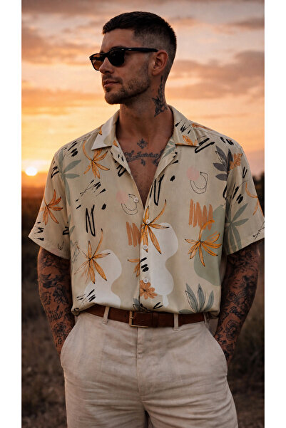 MFU collection Oversize Viscose Shirt