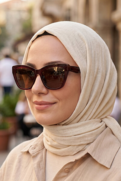 Daniel Klein Acetate Çerçeve Polarize - UV400 Korumalı Kahverengi Renk Orijin...