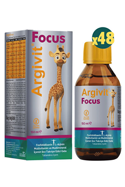 Argivit Focus Şurup 150 ml 48 Adet