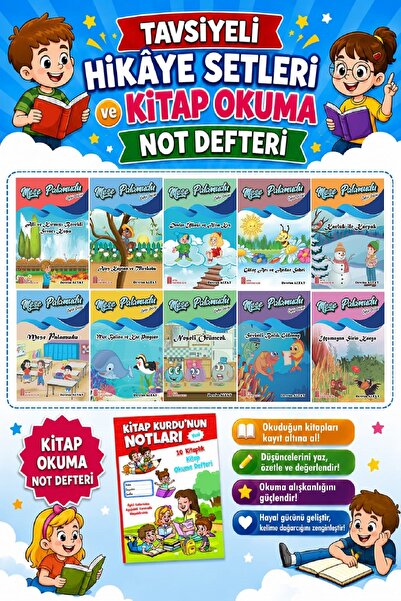 Ata Yayıncılık Ata 4.sınıflar Için Meşe Palamudu Öykü Dizisi+kitap Okuma Not ...