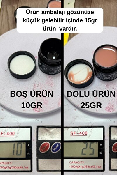 Nail Master Protez Tırnak Jel (Builder Gel) 15ml 905- Nude