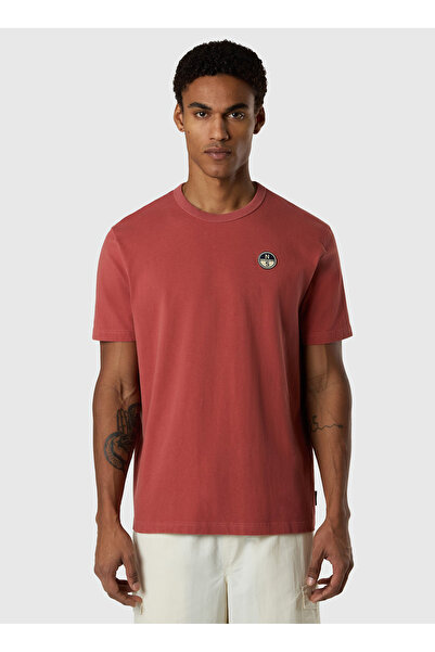 North Sails Kiremit Erkek Regular Fit Baskılı T-Shirt NS0000693165