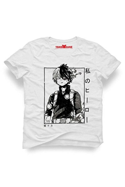 Tshirthane Anime muška Štampano bela majica