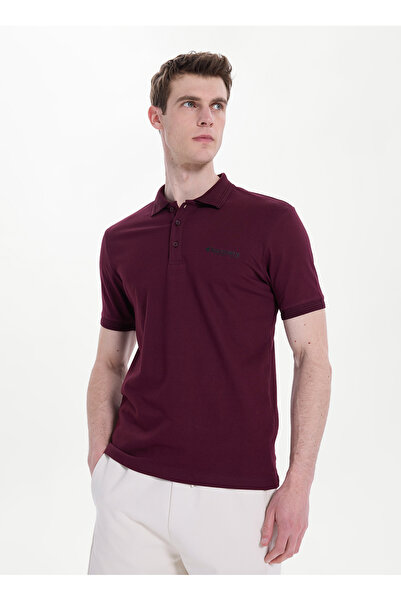 Discovery Expedition D6SM-TST3800 Bordo Erkek Polo T-Shirt