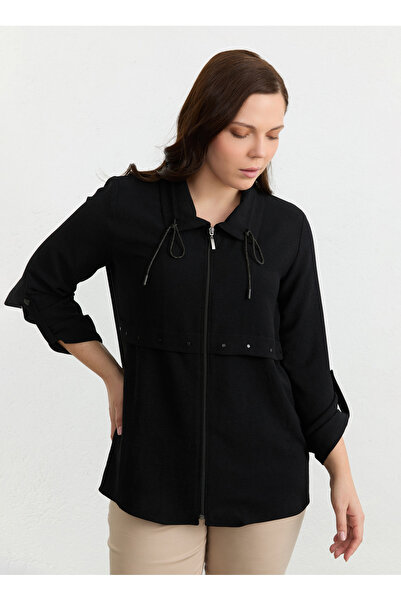 Selen Siyah Kadın Ceket 26YSL1608