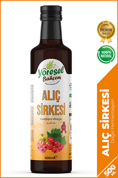 Yöresel Bahçem Alıç Sirkesi Doğal Fermantasyon (500ML)