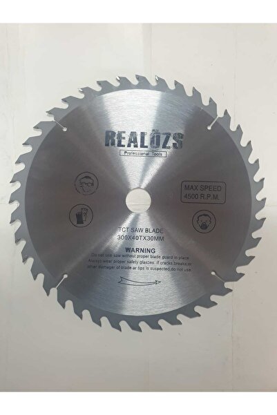 Real Özs Daire Testere Biçağı Sunta, Ahşap Kesmek İçin 300mm
