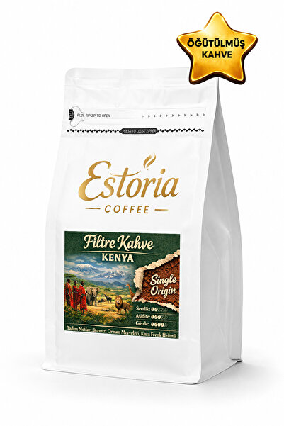 Estoria Coffee Filtre Kahve Kenya ( Öğütülmüş Kahve ) 250g