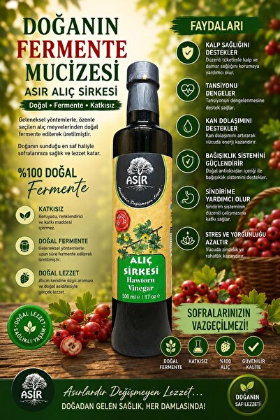 ASIR GIDA DOĞAL ALIÇ SİRKESİ 500 ML.