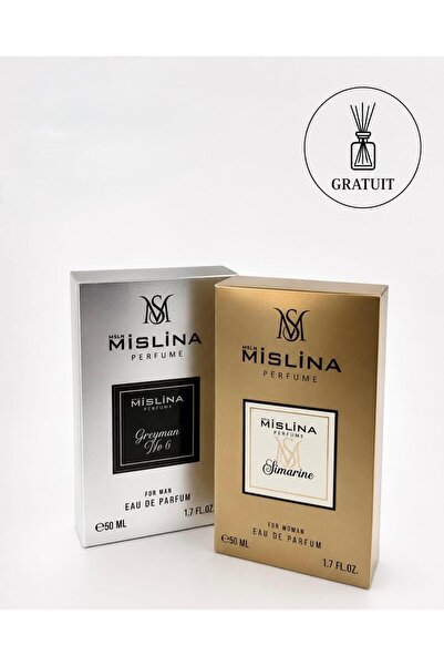 Mislina Set of 2 Perfumes 50ml inspired by classic perfumes