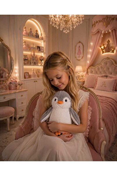 Mellito Pingu 35cm Uyku Arkadasi Ve Sevimli Penguen Pelus Oyuncak