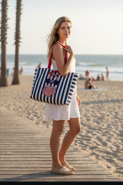 Craft Craftsi̇s Punch Processing Beach Bag