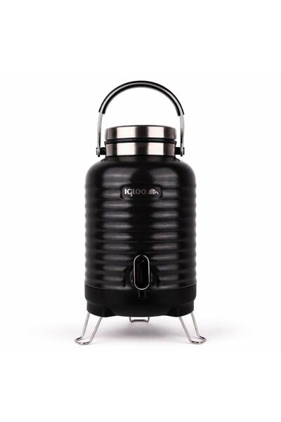 IGLOO Çelik Family Termos - - Barrel - 5 lt - Siyah - 205865