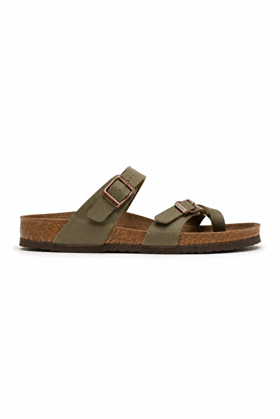 Sivarro Γυναικείες Παντόφλες Moderno Cross Strap - Χακί