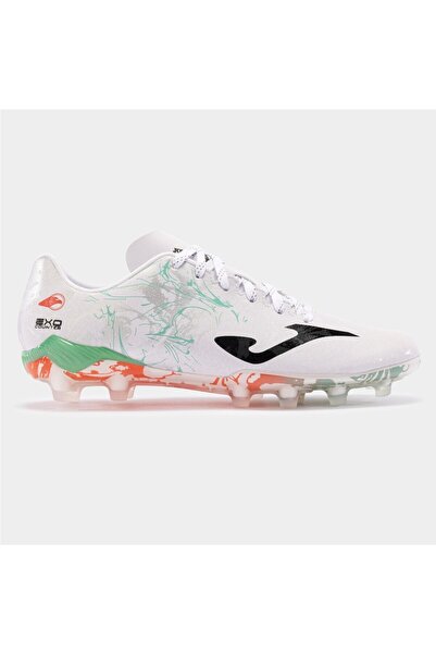 Joma Supercopa 2402 White Tuquoise Firm Ground Krampon - Beyaz - 42,5
