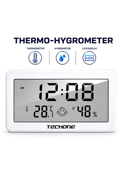 Techone Termometru și higrometru de cameră CX-0813
