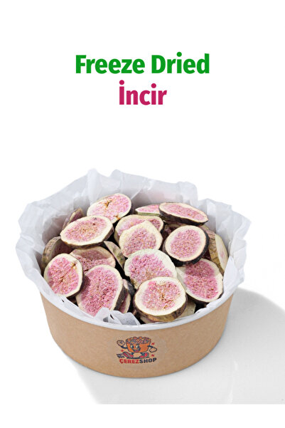 ÇITLAT ÇEREZ SHOP Dilim İncir Freeze Dried Dondurularak Kurutulmuş Meyve Katk...