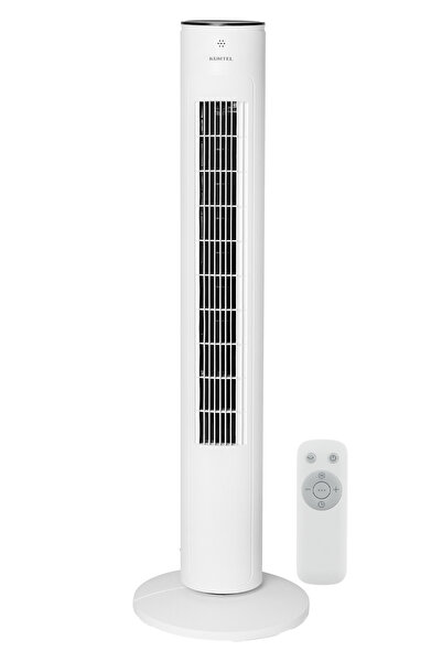 KUMTEL KTF-360 Kule Tipi Vantilatör Beyaz
