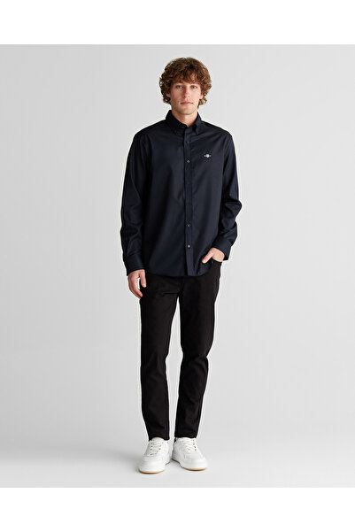 Gant Erkek Siyah Slim Fit Pantolon