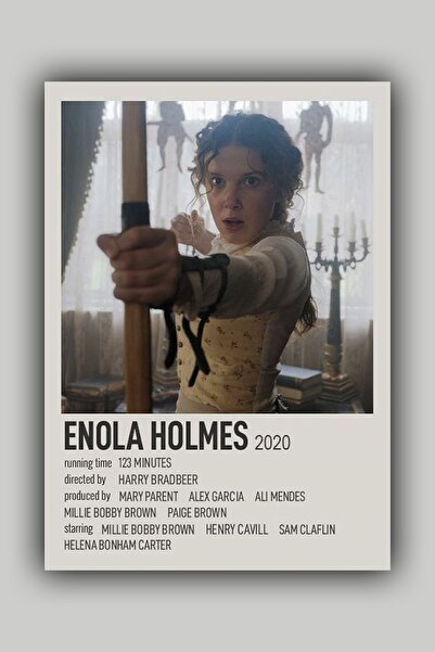 Luna Marissa Αφίσα ταινίας Enola Holmes - Αφίσα τοίχου χωρίς πλαίσιο