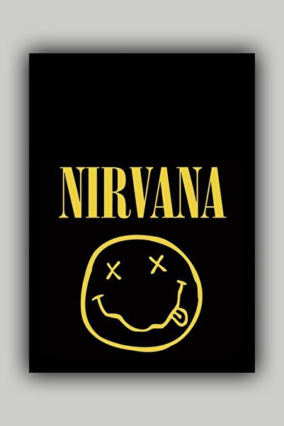 Luna Marissa Μινιμαλιστική αφίσα Nirvana - Αφίσα τοίχου χωρίς πλαίσιο