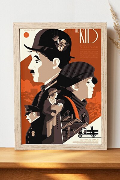 Luna Marissa Αφίσα Charlie Chaplin The Kid - Αφίσα τηλεοπτικής ταινίας με φωτ...